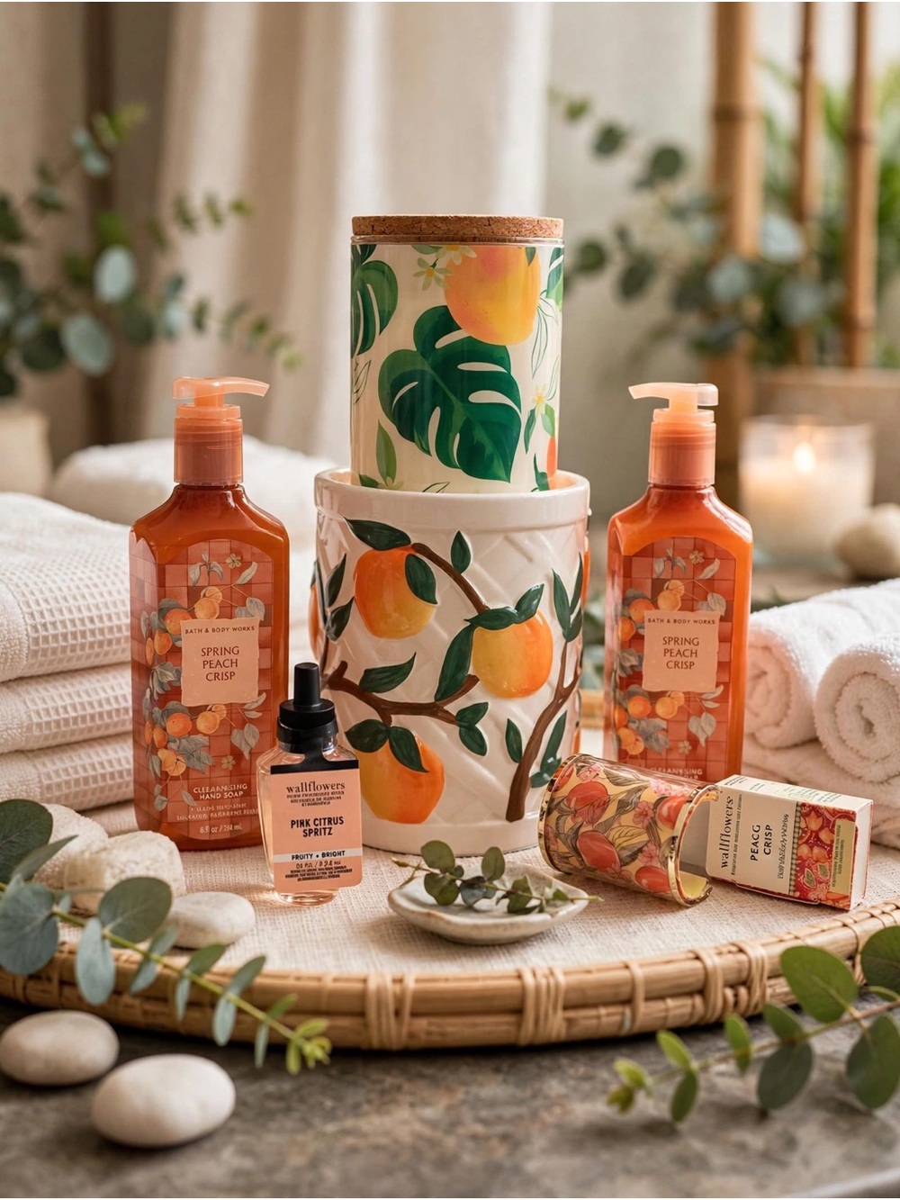 NWT 6Pc Home Fragrance Bundle Vera Bradley BBW Hallmark Candle Soap Set